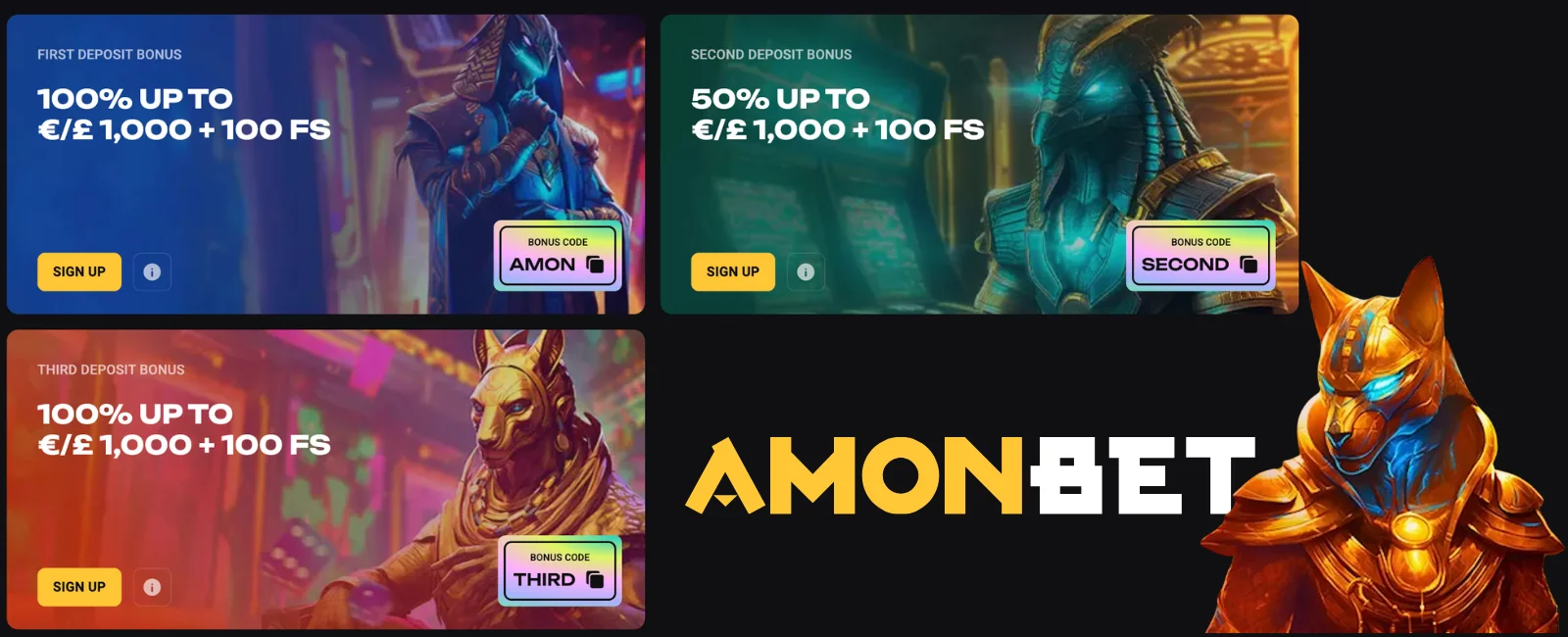 AmonBet Bonuses